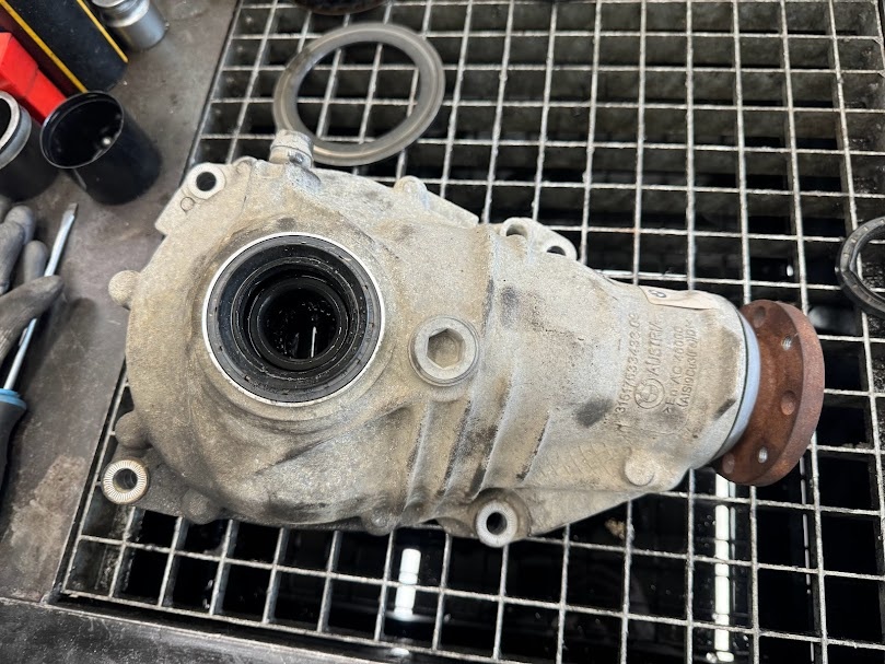 Repasování diferenciálů BMW