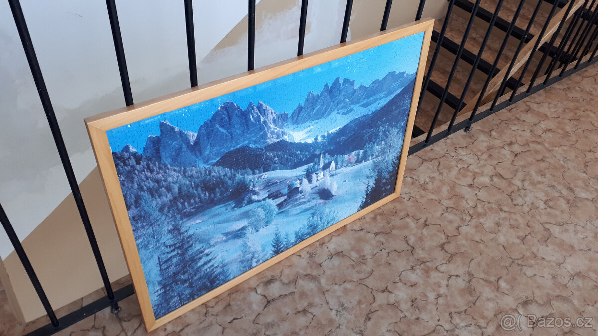 Obraz, rám se sklem