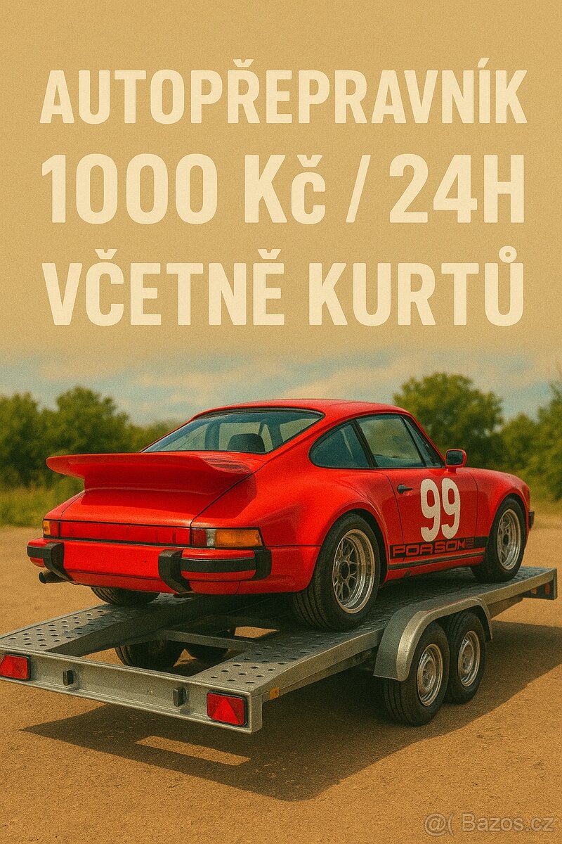 Pronájem autopřepravníku/podval od 749,- / 24h