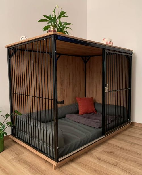 Odkládací klec pro psa / domeček pro pejska