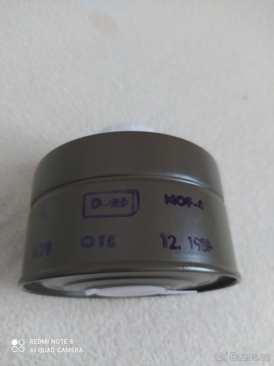 Filtr plynové masky