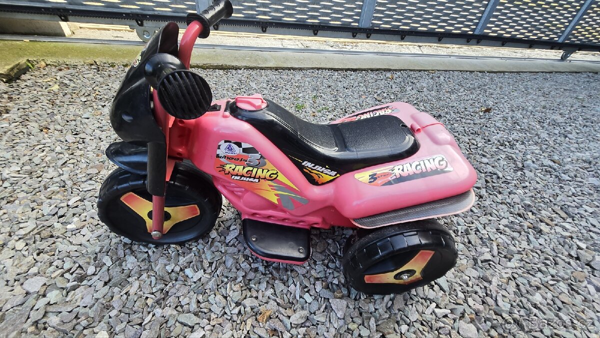 Dětská elektrická motorka