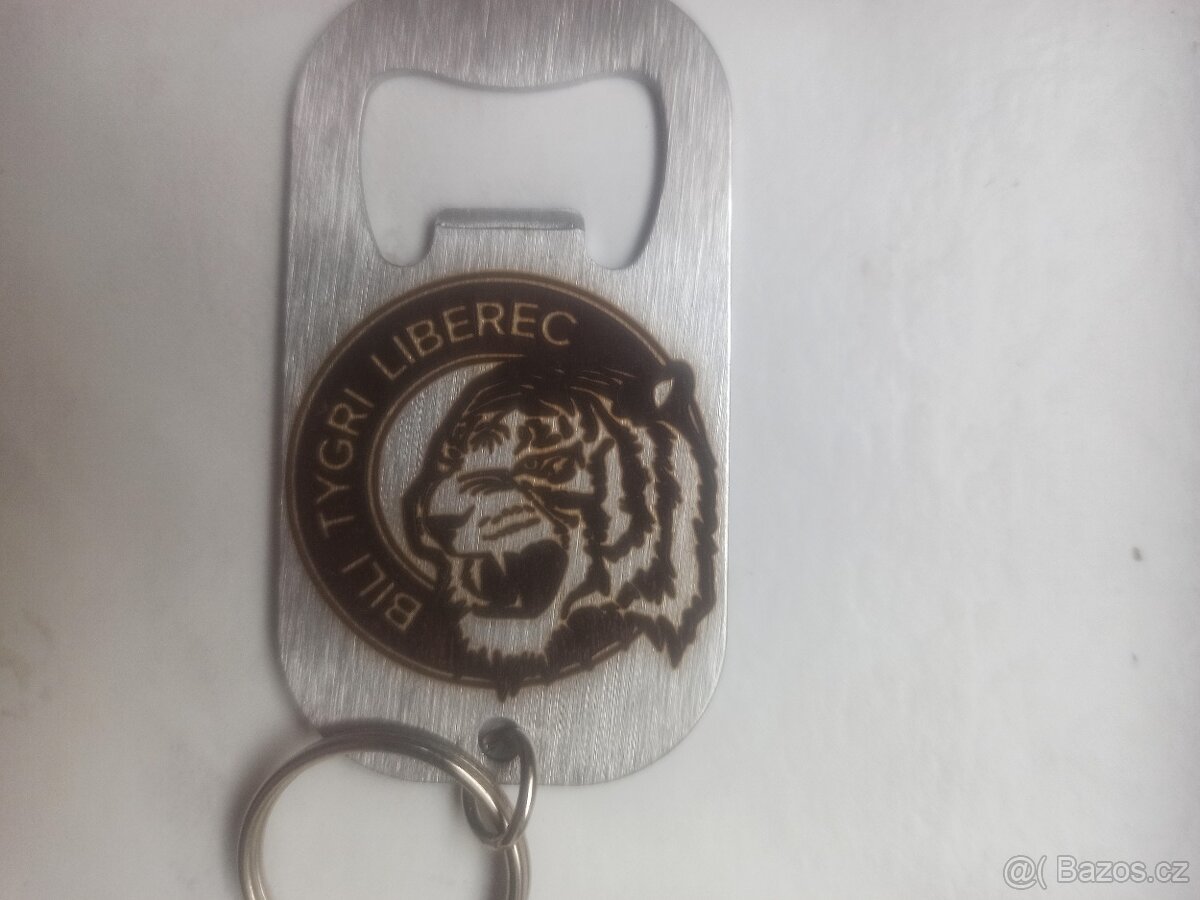 Prodám otvírák na pivo Bilí Tygři Liberec hokej