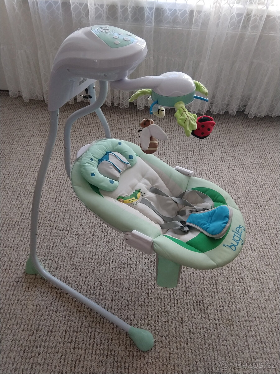 Dětská houpačka CARETERO Bugies MINT