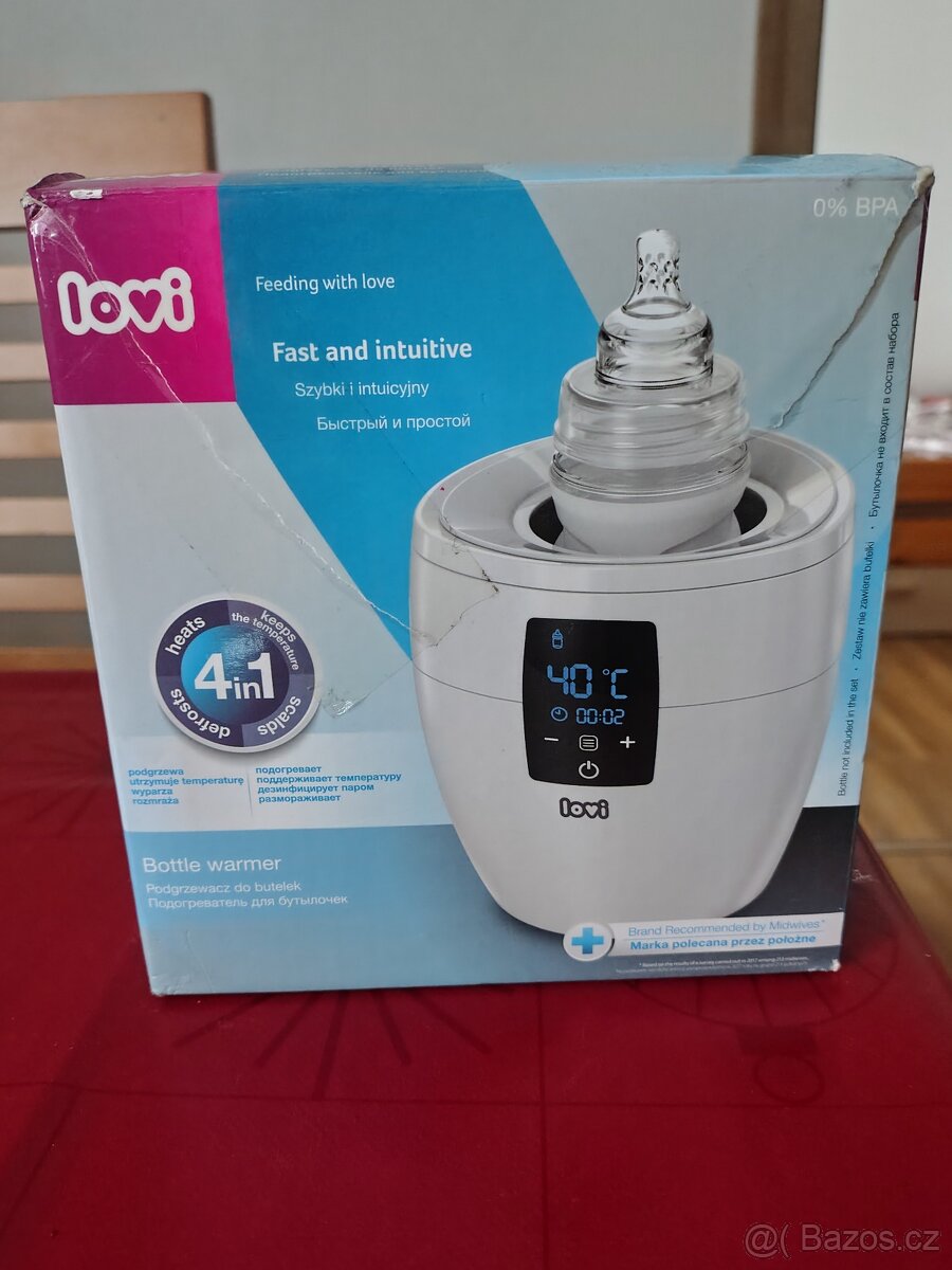 LOVI Ohřívač lahví bílý