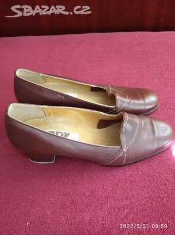 DÁMSKÉ POLOBOTKY - velmi pohodlné, vel. 39.