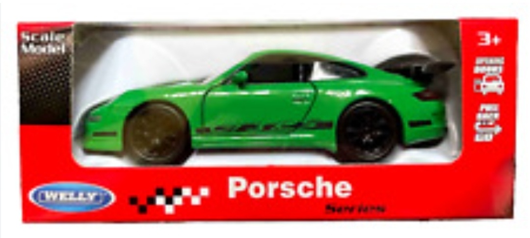 Nová hračka auto Porsche