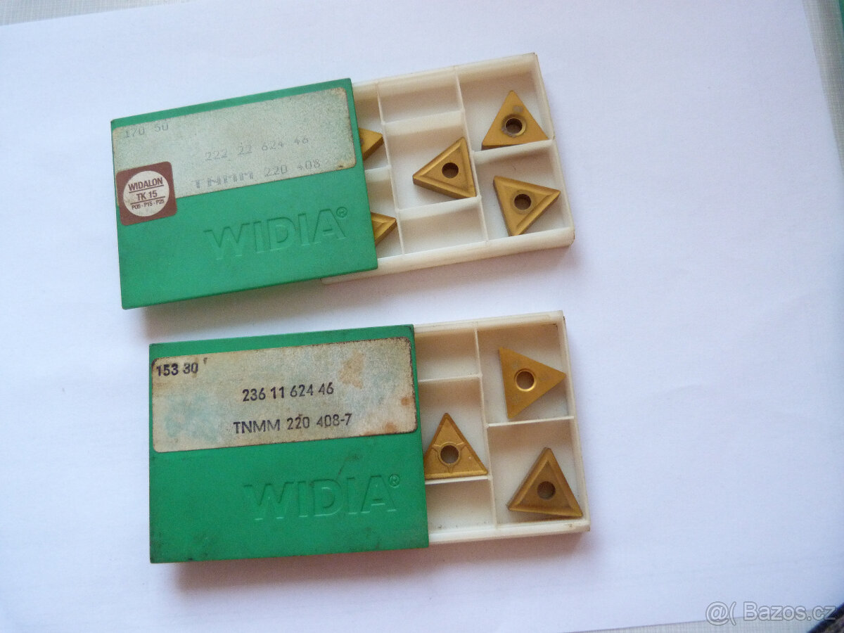 VBD - TNMM 220408, 220412 WIDIA