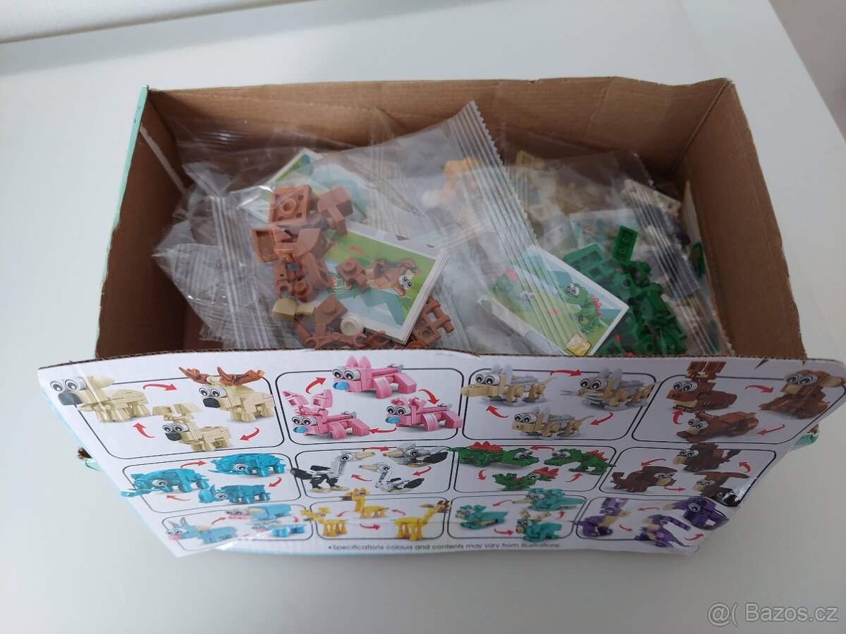 Stavebnice 3v1 zvířátka