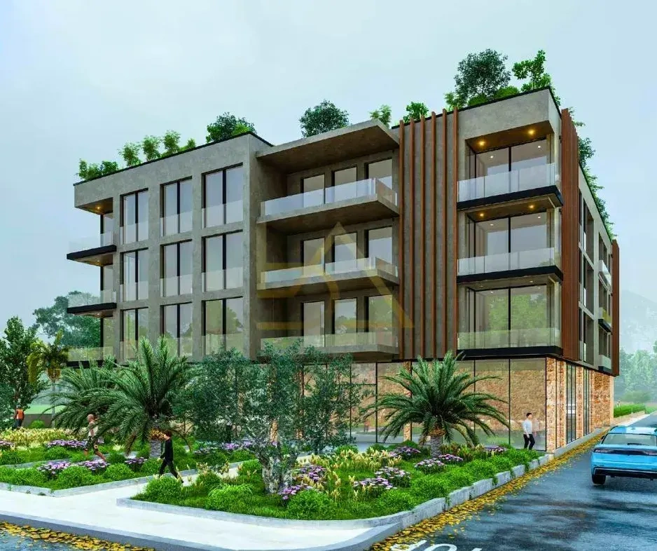 Apartmá 3+kk 130.8m² 1 linie moře, Albanie Jih,, Radhime