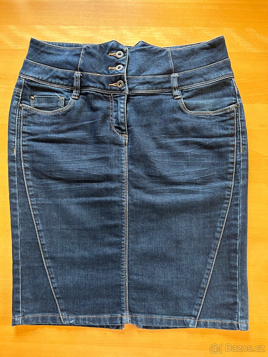 Riflová sukně Orsay vel. 38