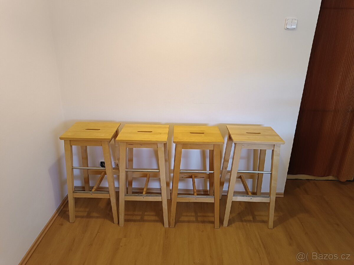 4 ks Barové stoličky