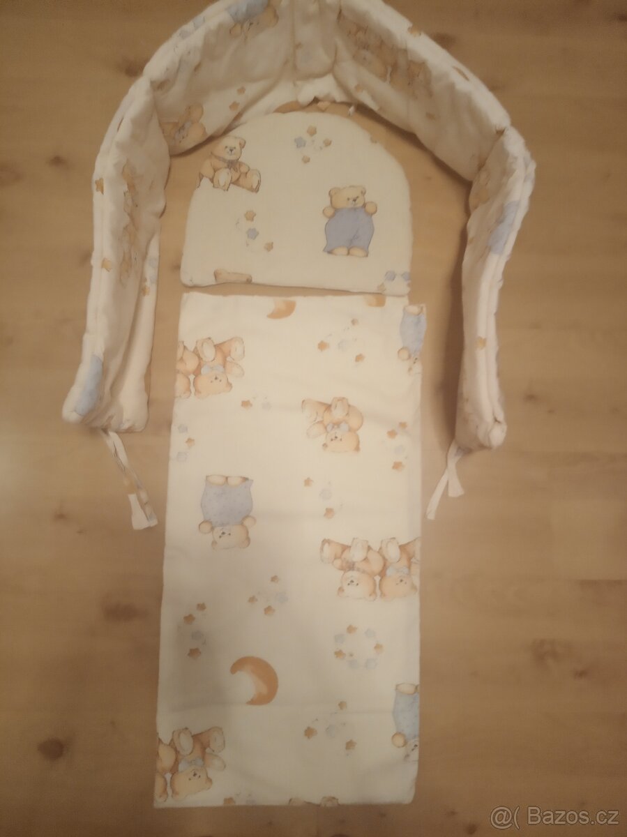 Sada peřinka, polštář a chranic