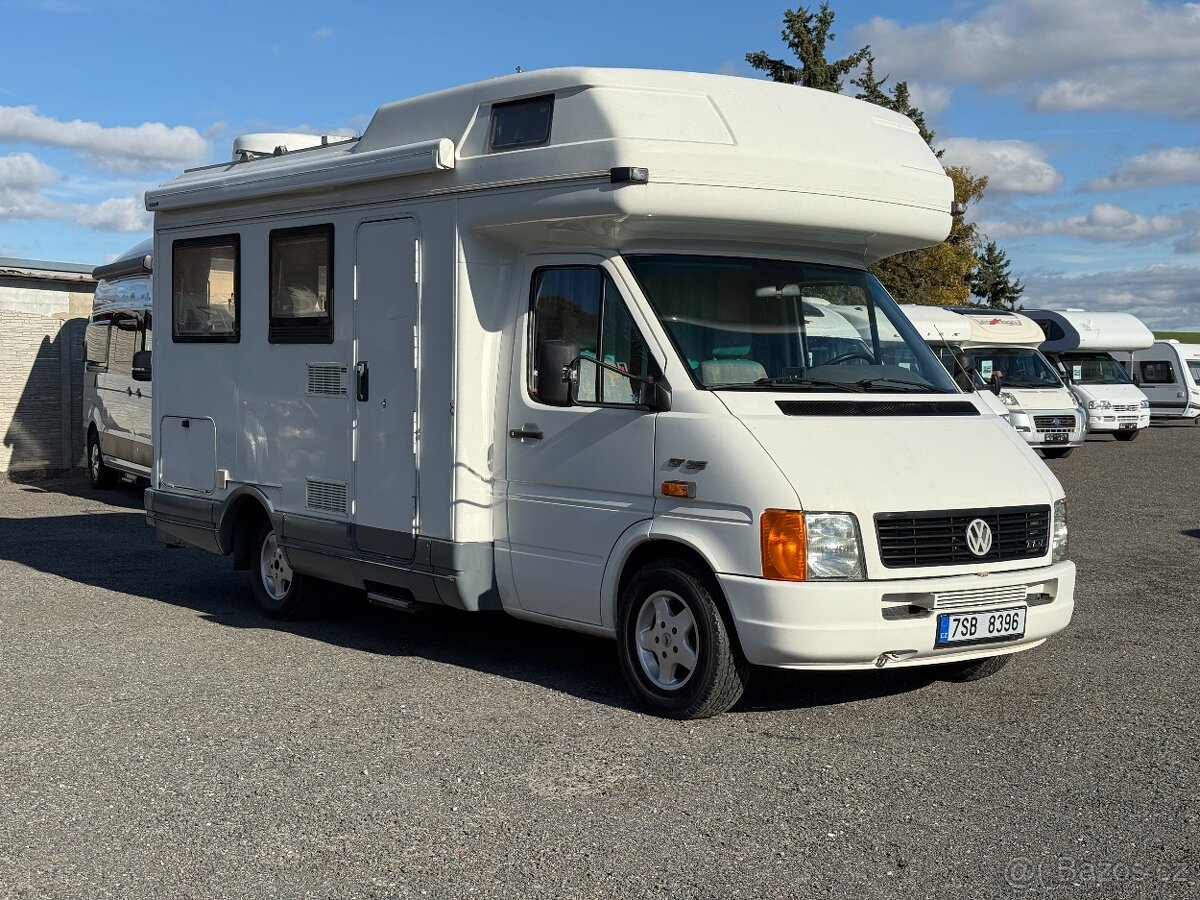 Obytné auto - VW LT Karman, solár, markýza, Webasto