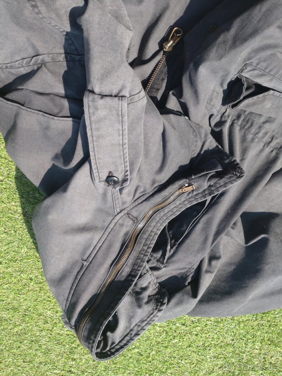 BUNDA PARKA M65 ALPHA INDUSTRIES XL/R ČERNÁ