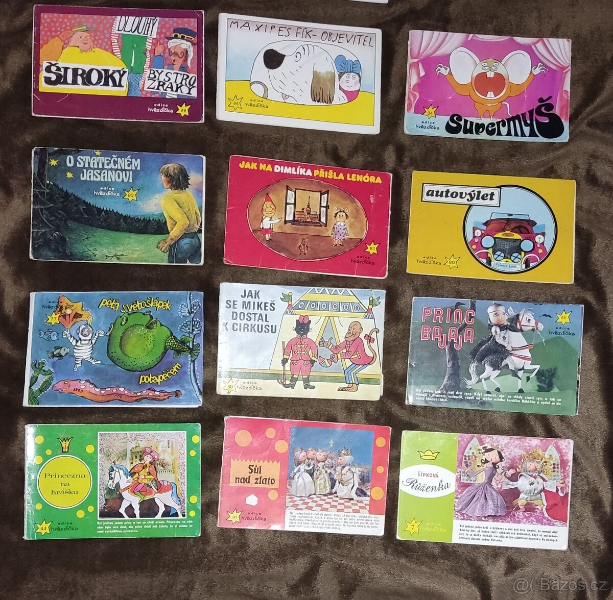 Leporela edice hvězdička