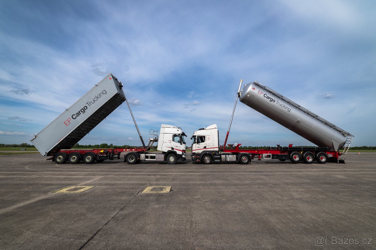 Pronájem návěsů a zajištění stabilní práce..