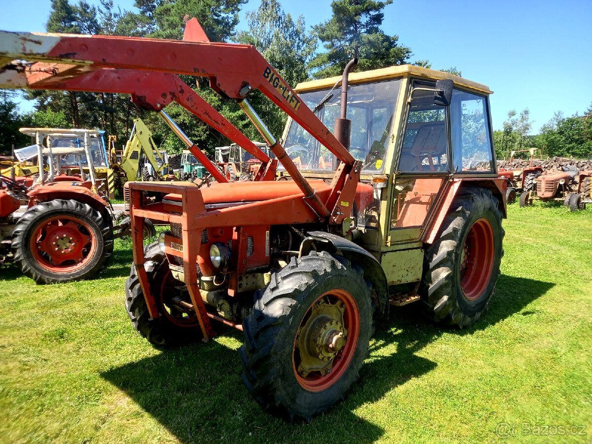 Zetor 6748, čelní nakladač, platné tp, těžká náprava