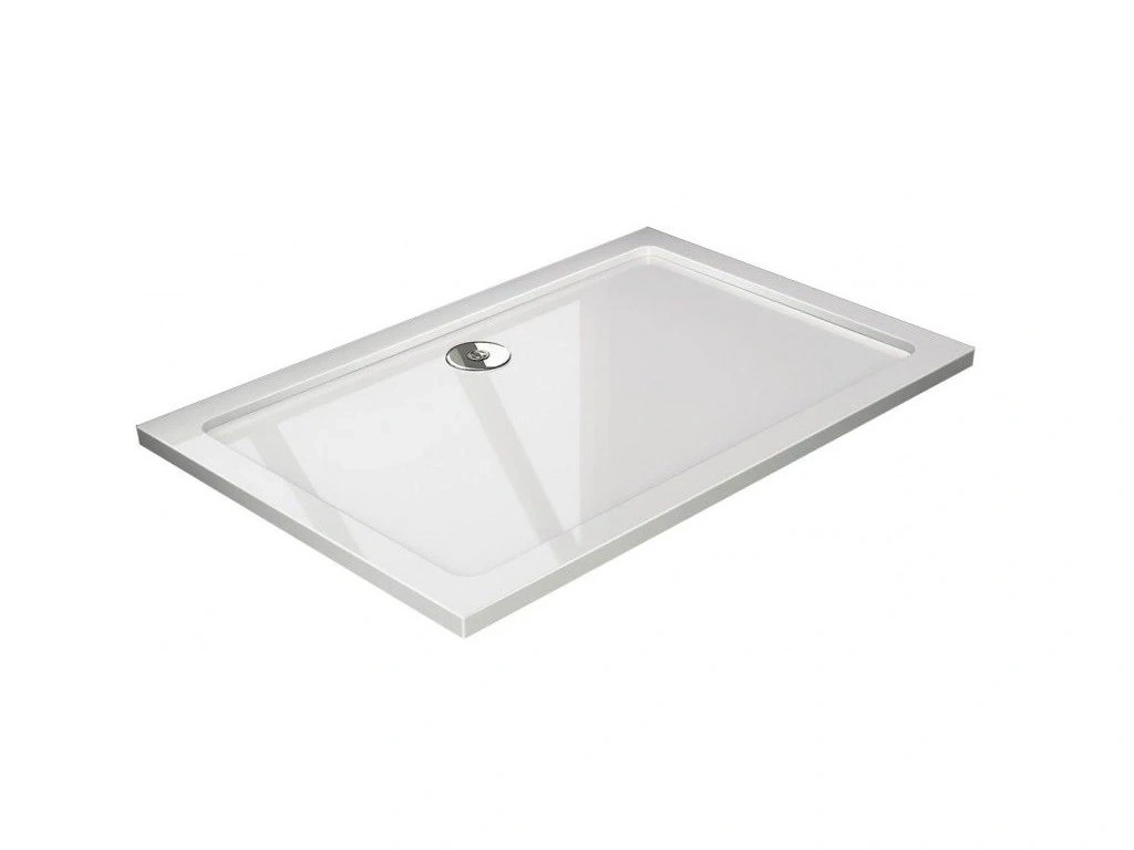 Sprchová vanička z litého mramoru 120x80x4 cm