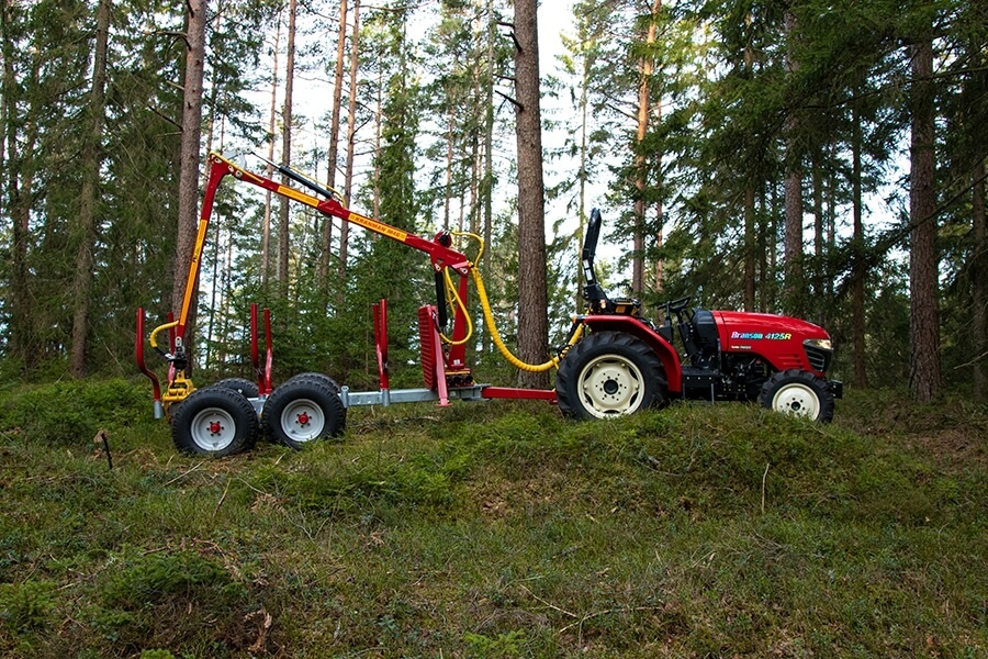 vyvážecí přívěs 4600 kg, za traktor
