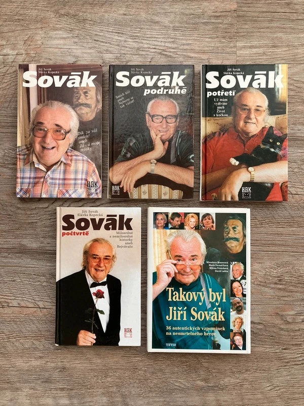 Knihy o Jiřím Sovákovi