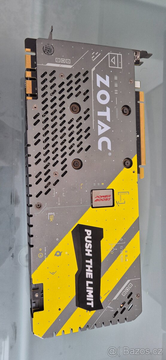 ZOTAC GeForce GTX 1080 AMP Extreme+ – výborný stav