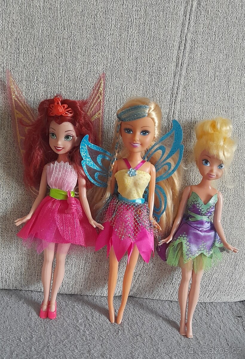 Panenky víly s křídly