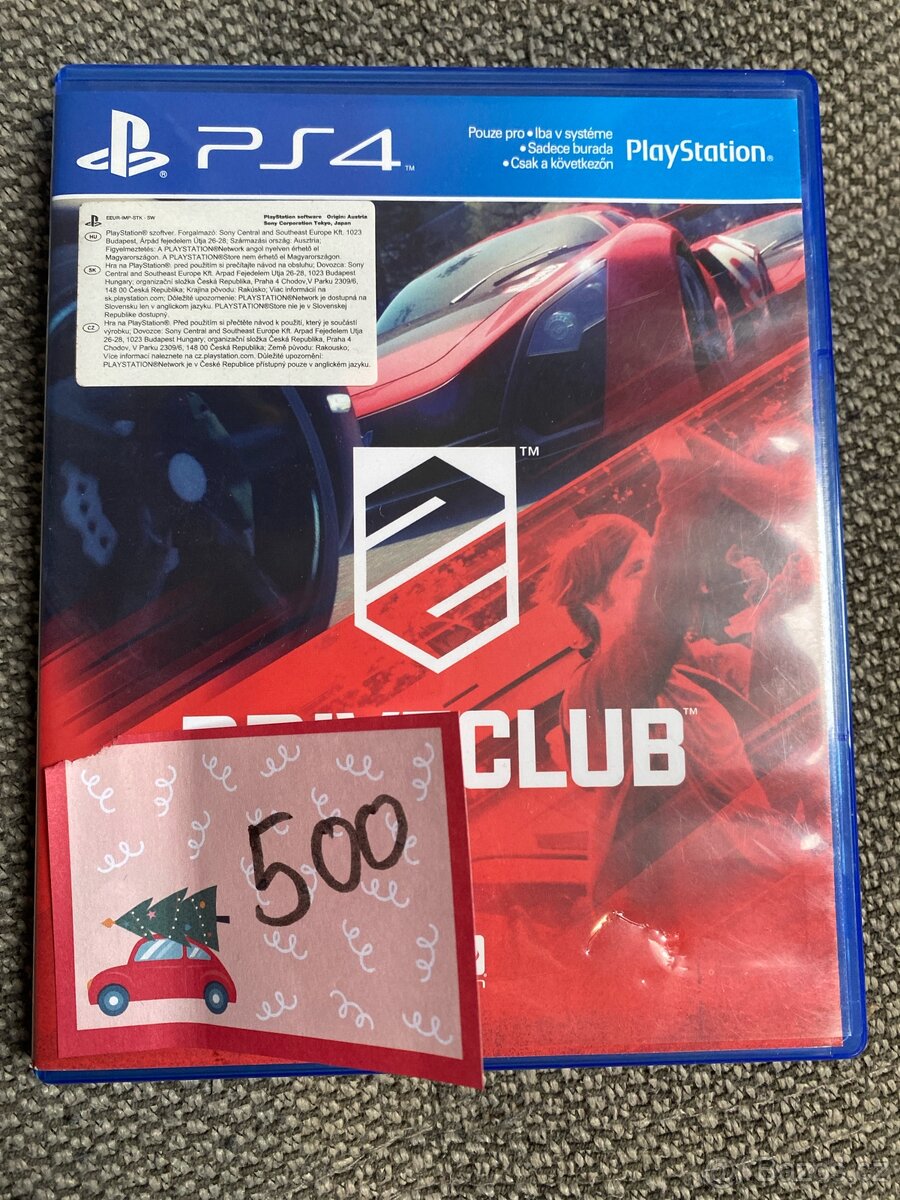 Prodam hru Driveclub prosim prectete si popis dekuju.😁