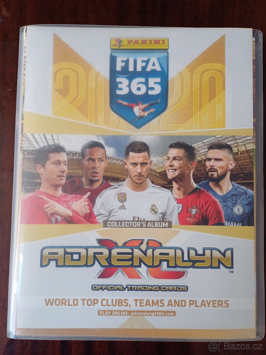 fotbalové kartičky Adrenalin FIFA 2020