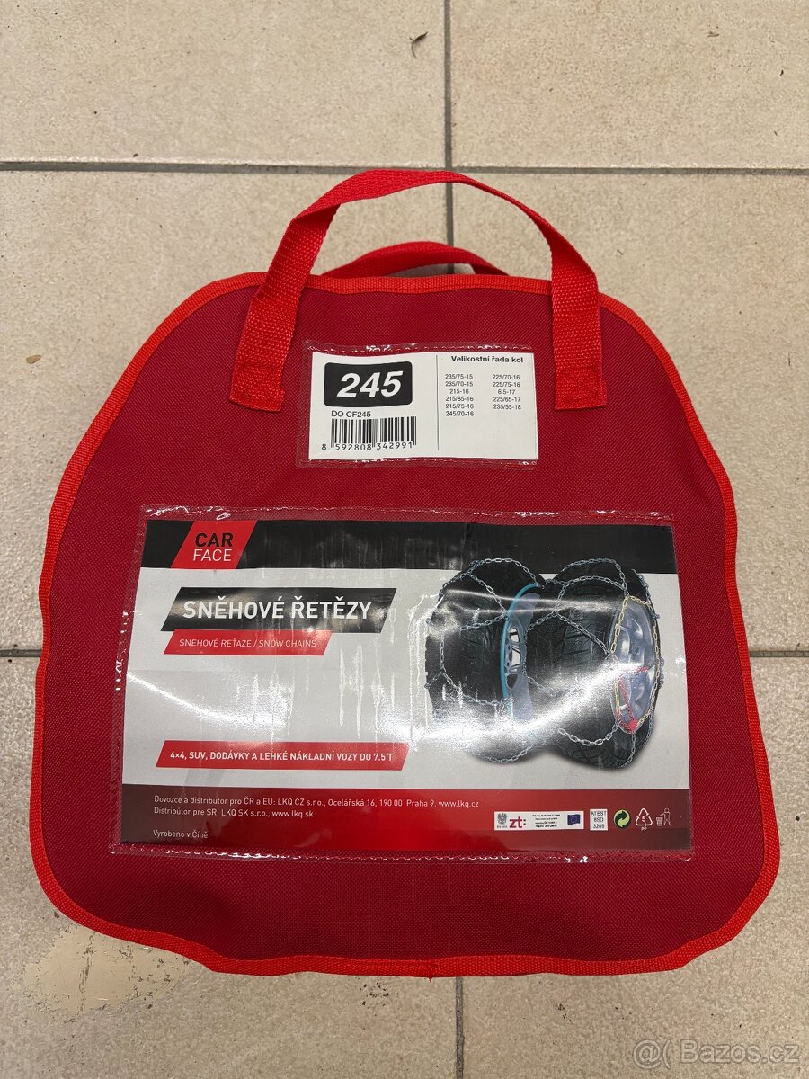 Řetězy na obytné auto