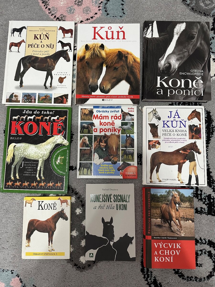 Knihy o koních