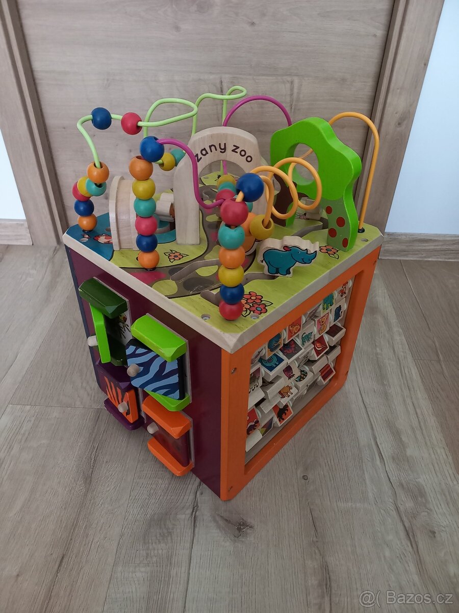 Interaktivní kostka Zany zoo