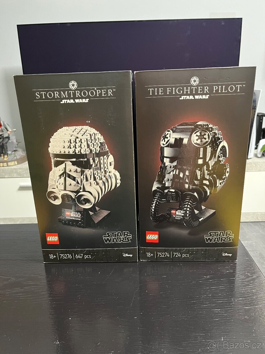 STAR WARS Helmet collection / STORMTROOPER,TIE FIGHTER PILOT