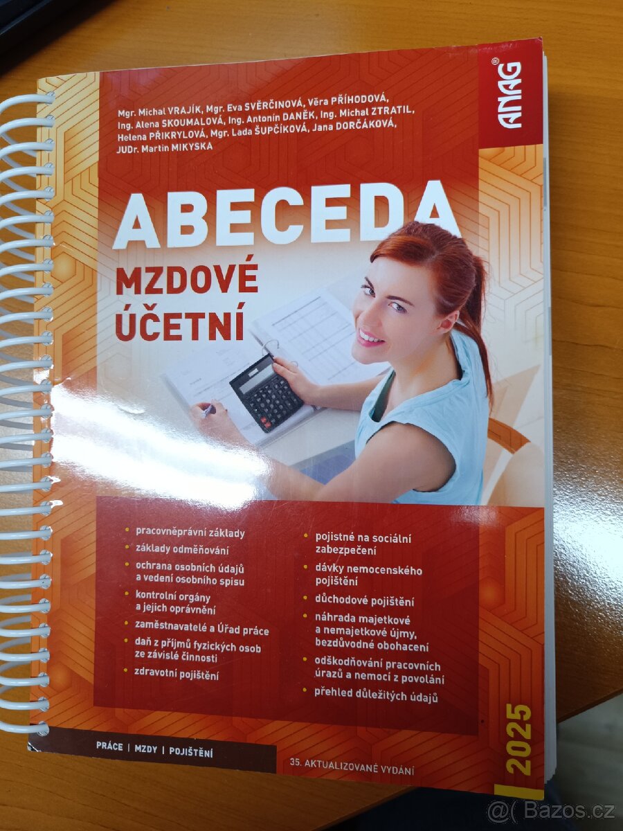 Abeceda mzdové účetní 2025, nová