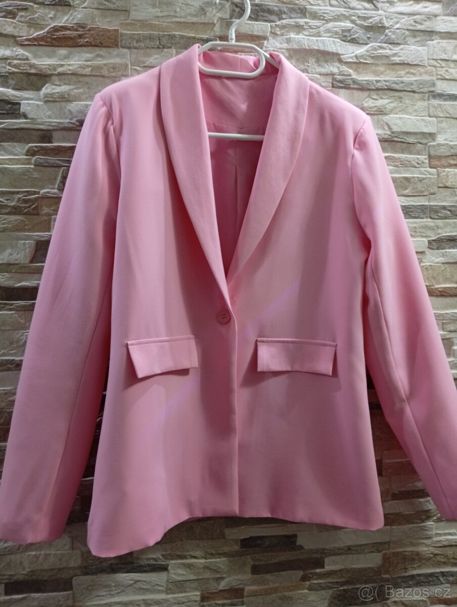 Nové, dámské růžové sako