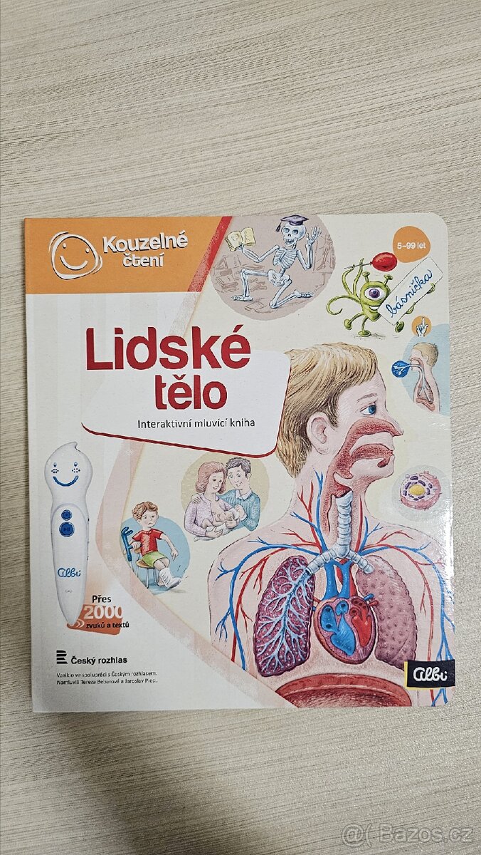 Lidské tělo - Kouzelné čtení