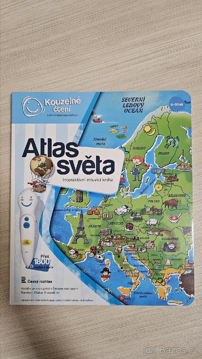 Atlas světa - Kouzelné čtení