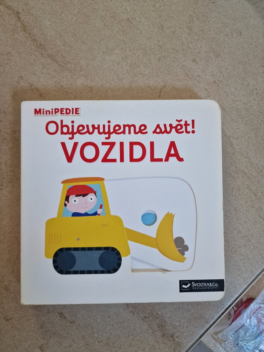 📘 Dětská kniha – MiniPEDIE: Objevujeme svět VOZIDLA