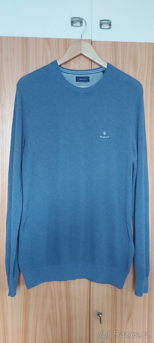 Modrý svetr Gant