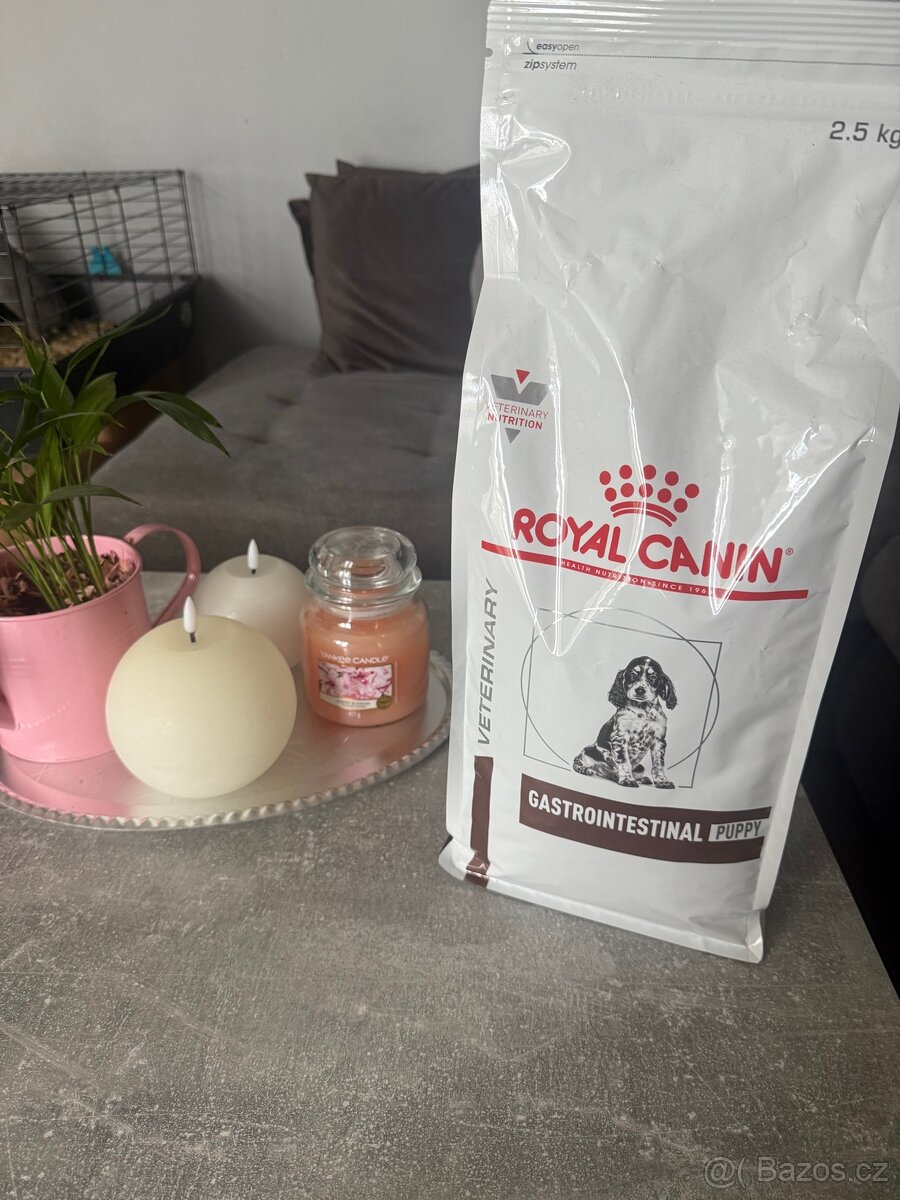 Royal canin gastrointestinální granule pro štěňata 2,5kg