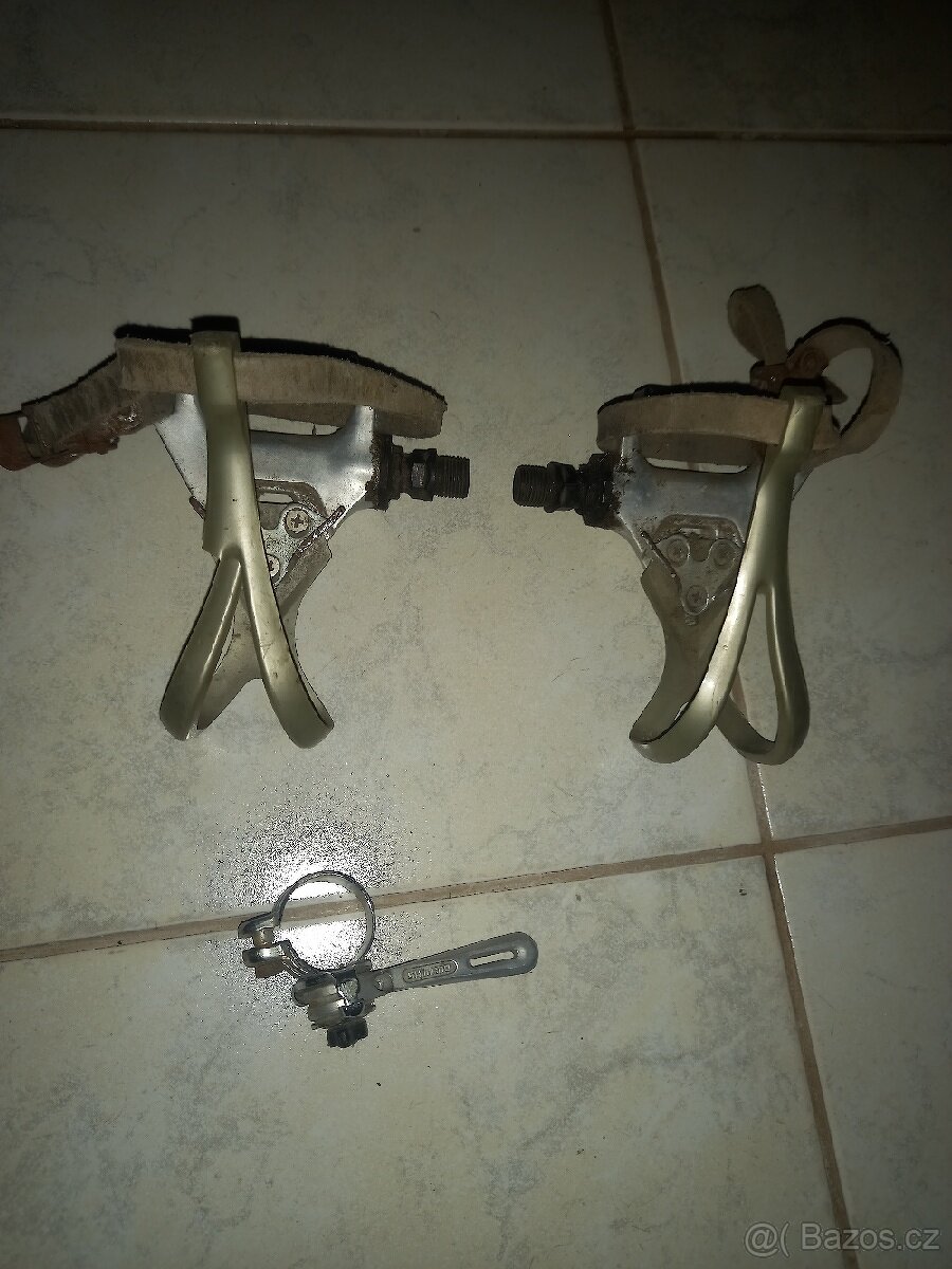 Prodám historické pedály shimano PD - A 550