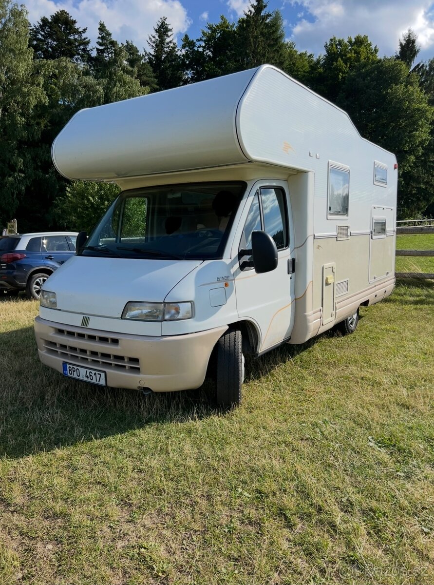 Prodám obytný automobil Fiat Ducato 2.8 (90 kW), r.v. 2000