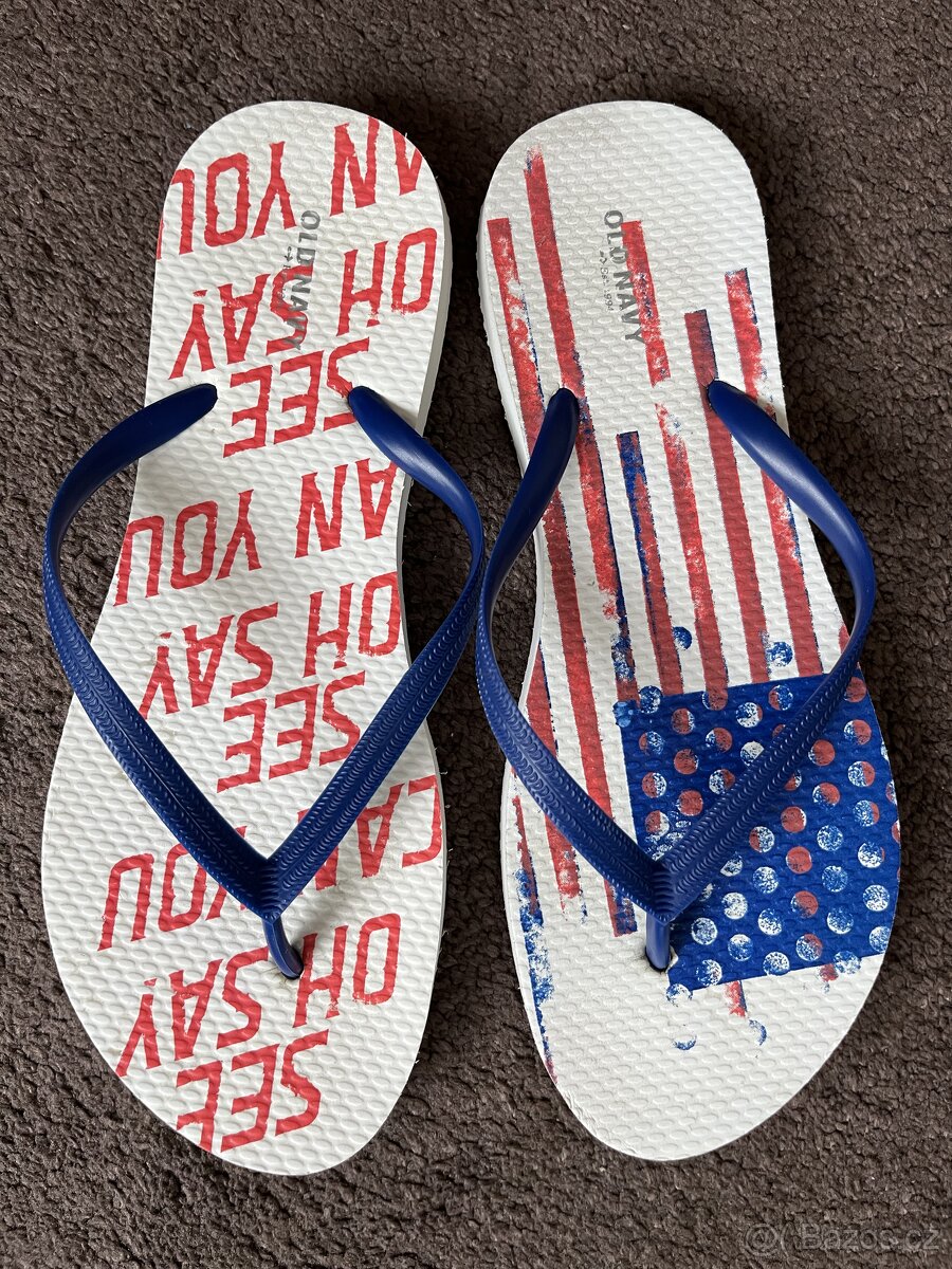 Žabky zn. Old Navy, dovezené z U.S.