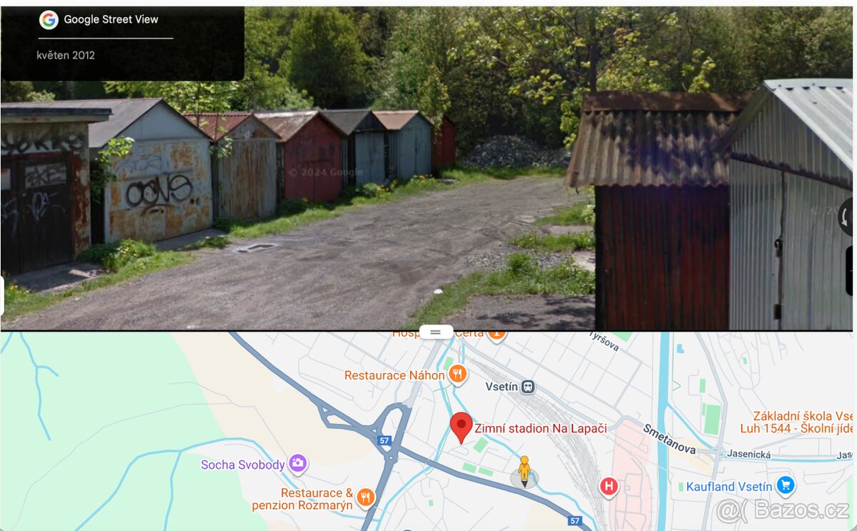 Garáž Vsetín - Na Lapači