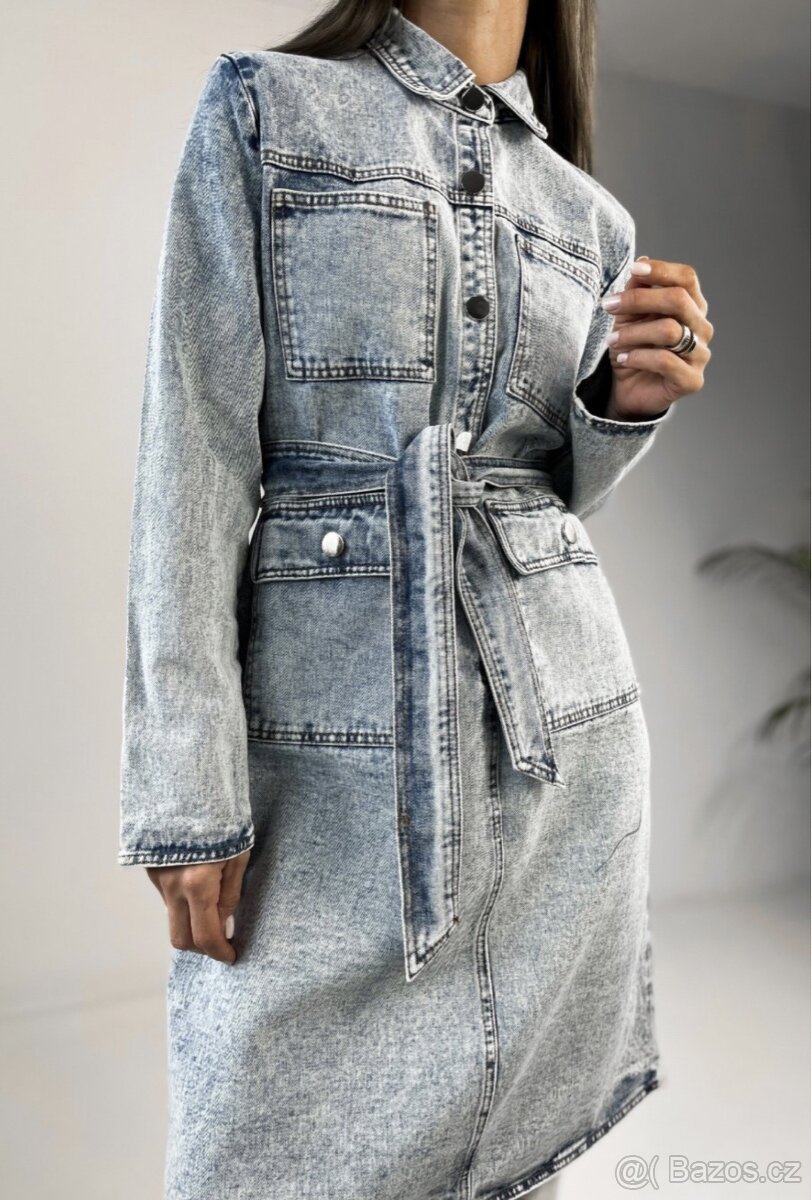 Džínové šaty vel.M