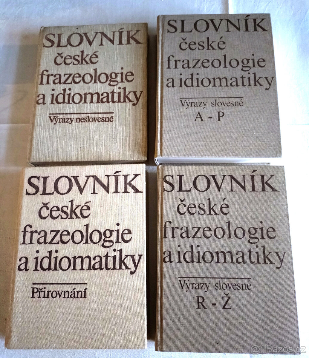 Slovník české frazeologie a idiomatiky I-III
