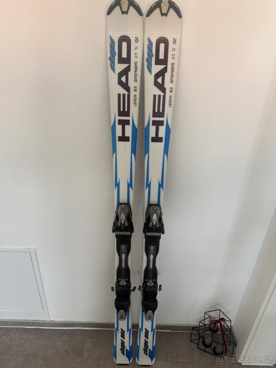 Lyže Head Shape, vel. 163 cm