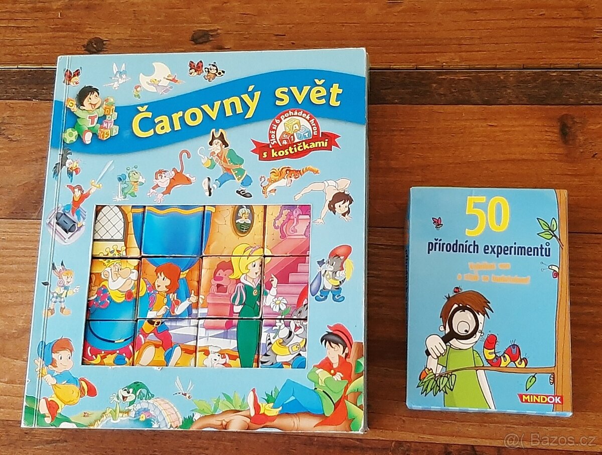 KNIHA S KOSTIČKAMI A 50 PŘÍRODNÍCH EXPERIMENTŮ