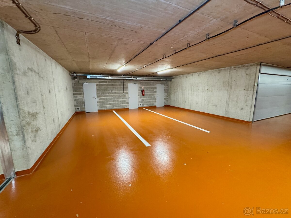 Garážové stání v projektu Byty Stráně