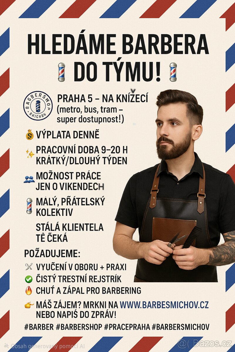 Příjmu barbera